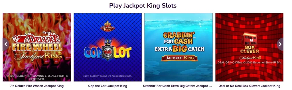 Bally casino jackpot king.