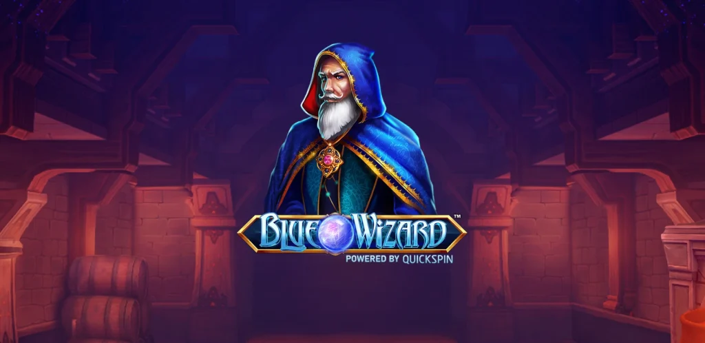 Blue wizard game.