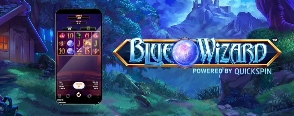 Blue wizard mobile.