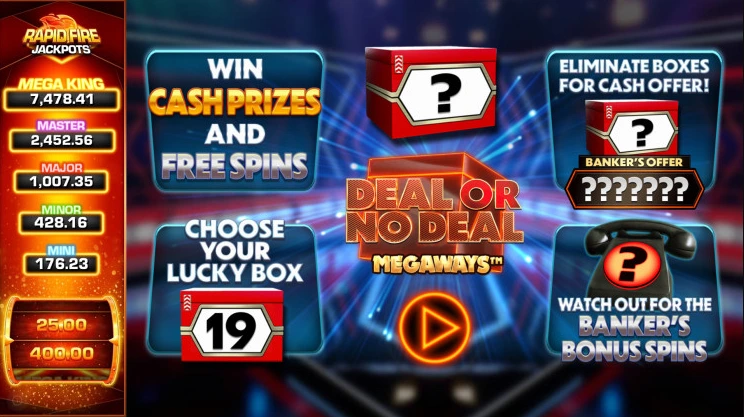 Deal or no deal slot.