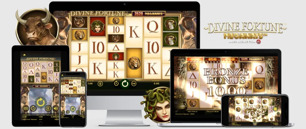 Divine fortune megaways online.