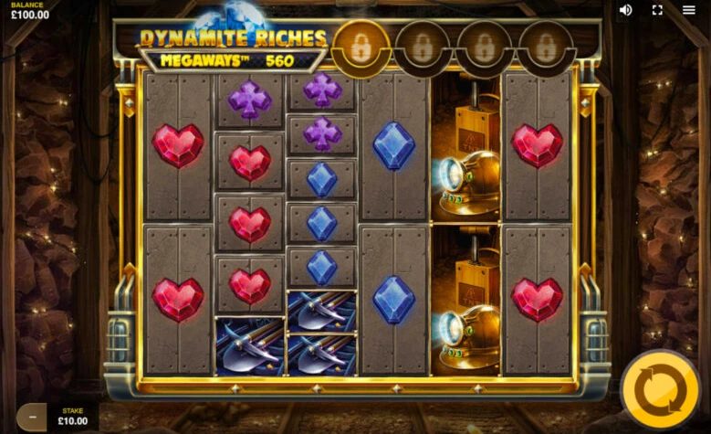 Dynamite riches megaways demo.