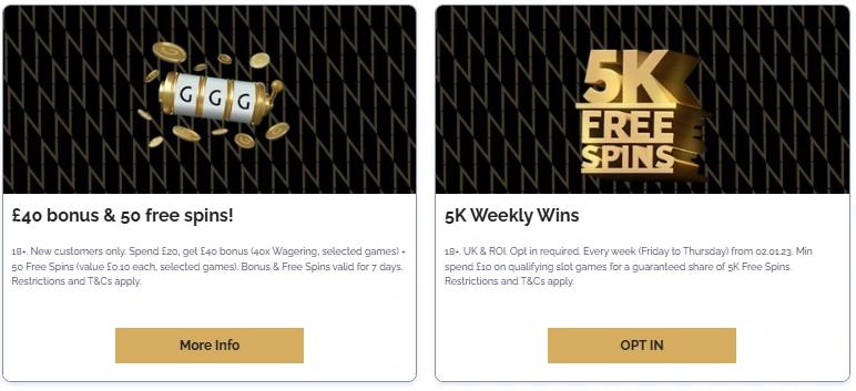 Gala casino bonus.