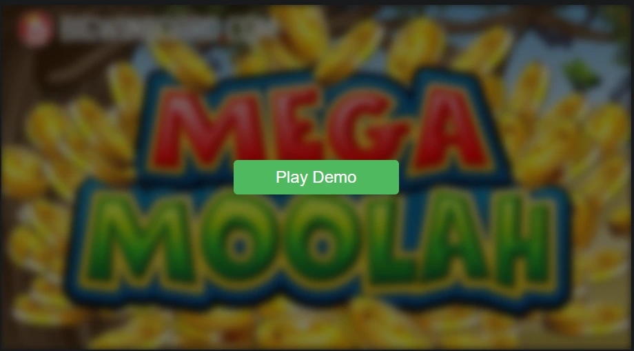 Mega moolah demo.