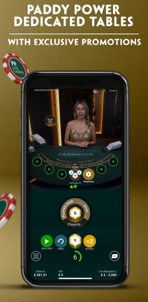 Paddy power app.