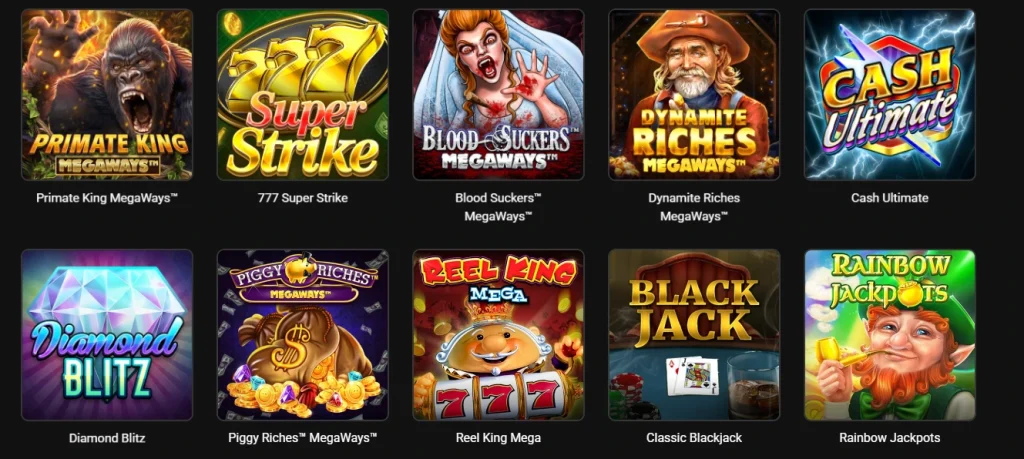 Red tiger gaming games.