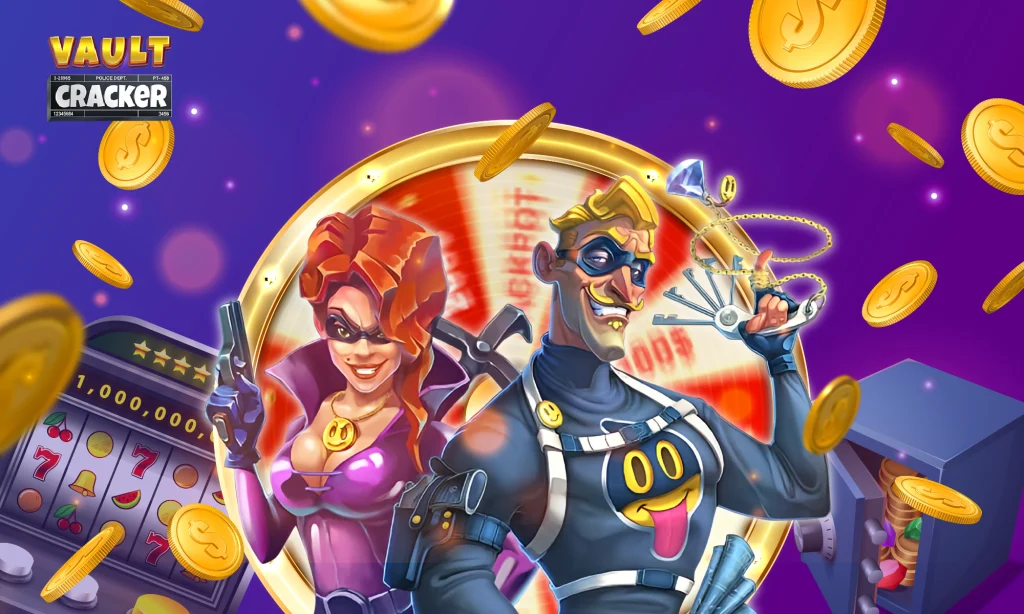 Vault cracker slot.